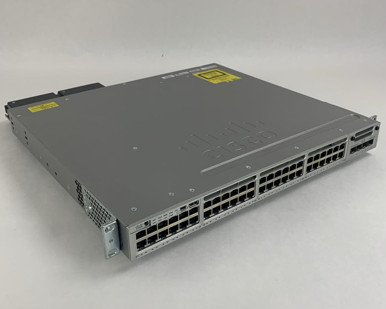Cisco Catalyst WS-C3850-48U-S V07 48 Port Switch Tested w/C3850-NM-2-10G 2x PSUs