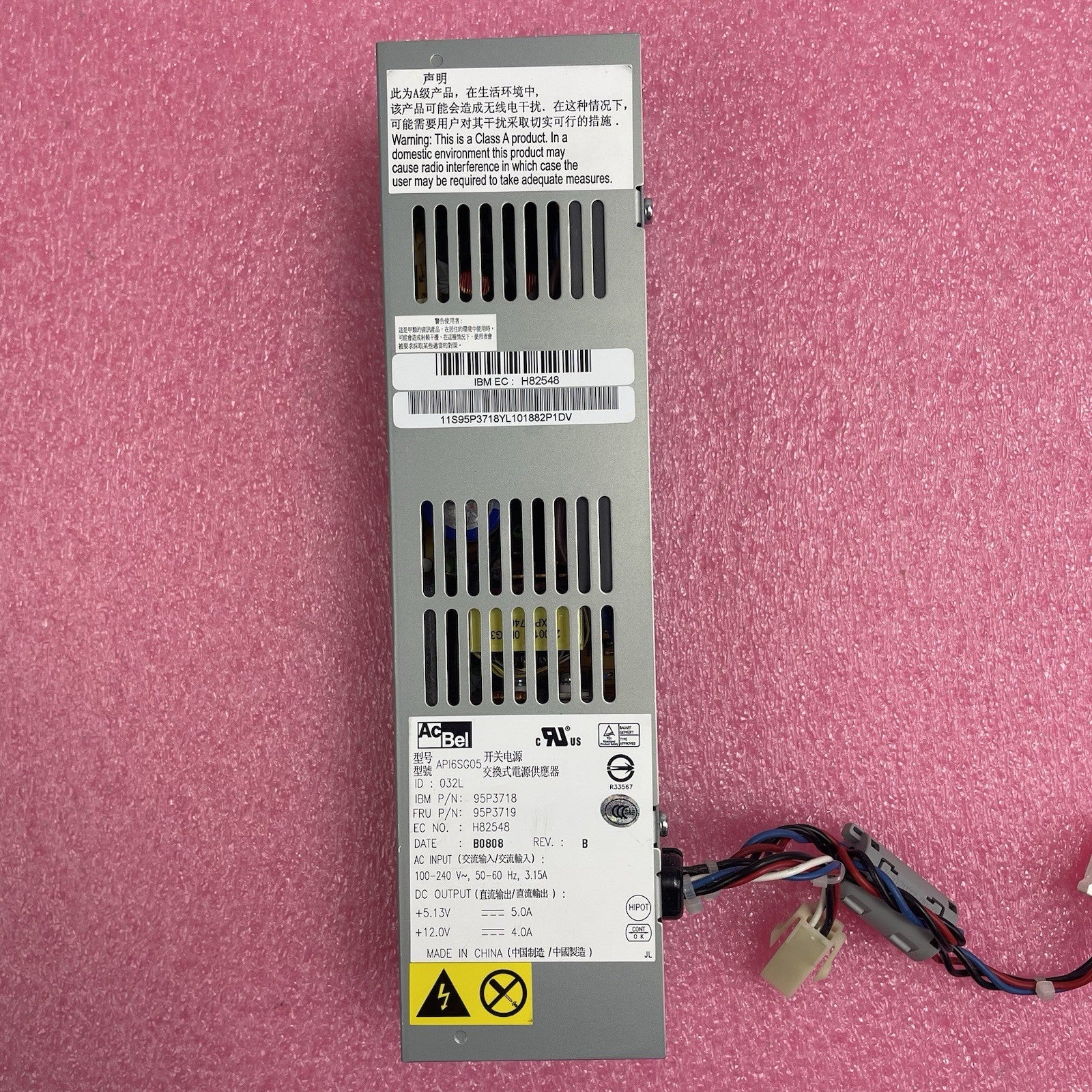 ACBEL IBM 95P3719 PSU RoHS power supply  95P3718