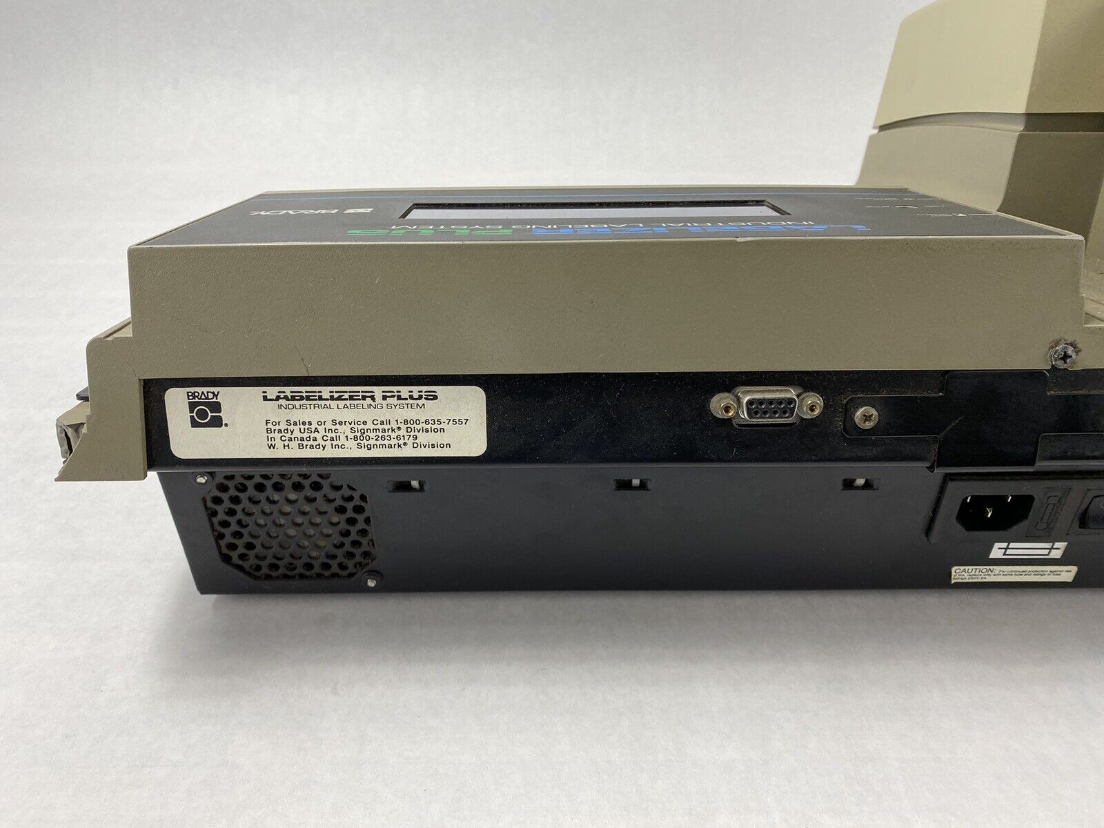 Brady Labelizer Plus Label and Sign Maker M No Power Cord For Parts or Repair