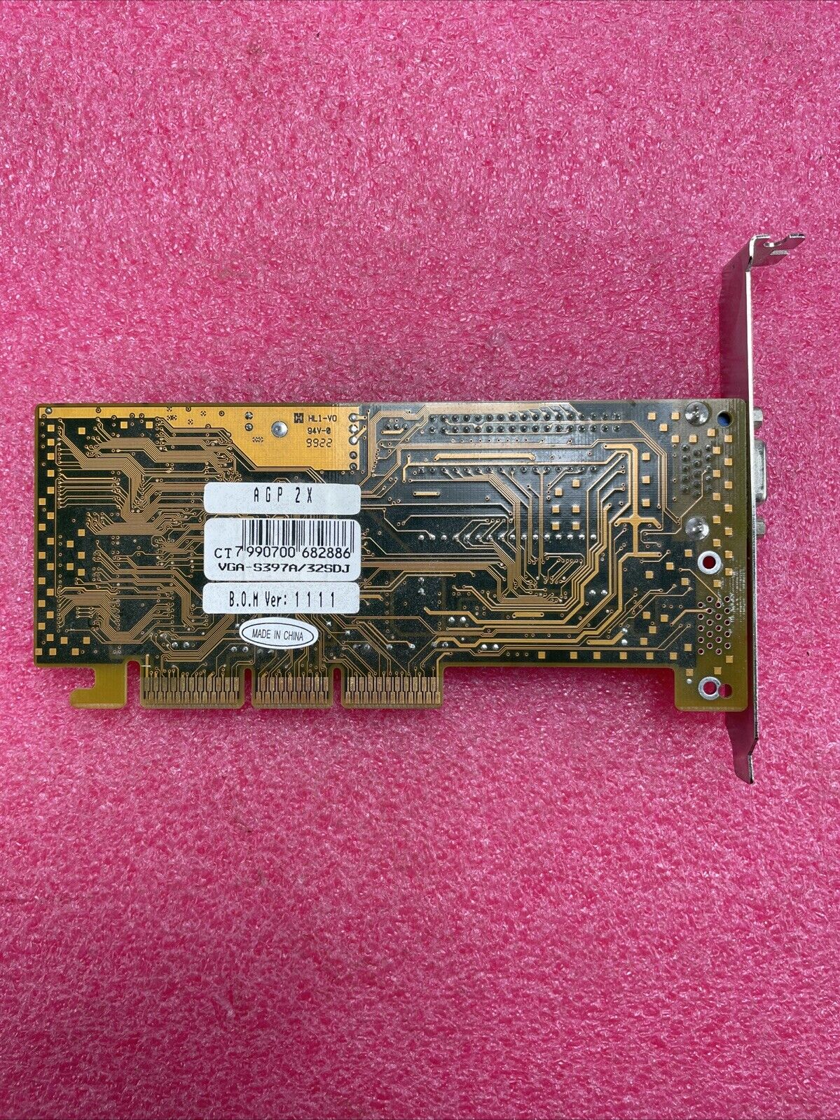 JoyTech A4-S3S4SD-A6-L AGP 16MB RAM AGP Graphics Card