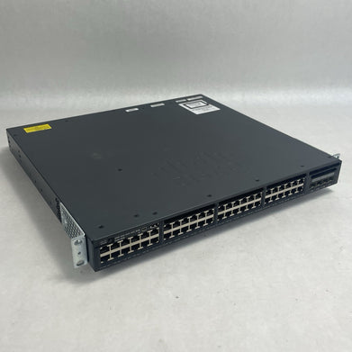 Cisco WS-C3650-48PS-S V02 Tested & Reset 2X PSU