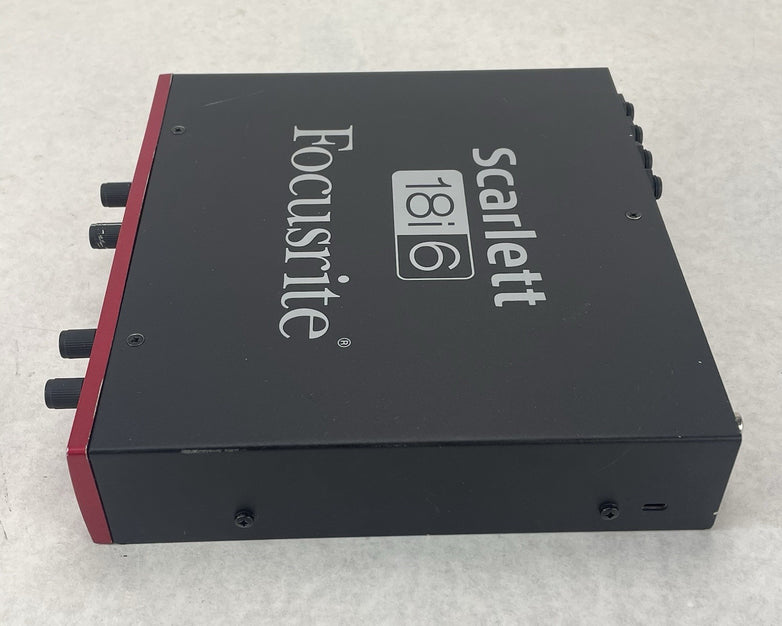 Focusrite Scarlett 18i6 USB Audio Interface Gain For Parts or Repair