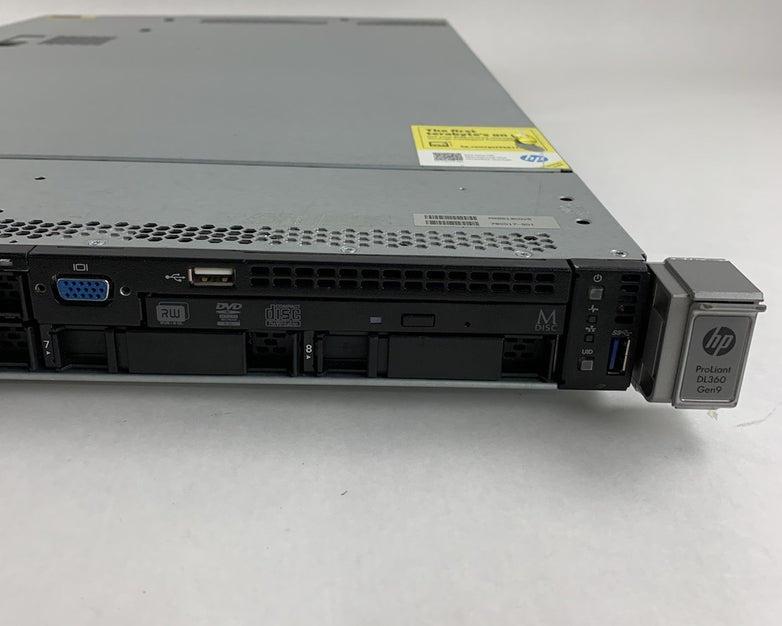 HP ProLiant DL360 Gen9 Server 1x Intel Xeon E5-2609 V3 1.9GHz 16GB RAM No HDD/OS