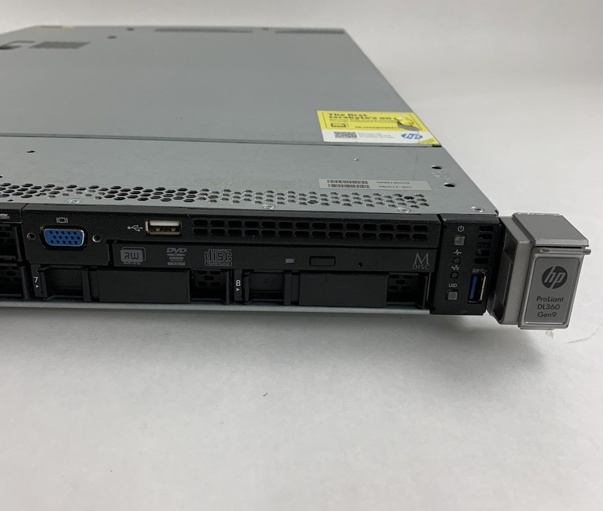 HP ProLiant DL360 Gen9 Server 1x Intel Xeon E5-2609 V3 1.9GHz 16GB RAM No HDD/OS4