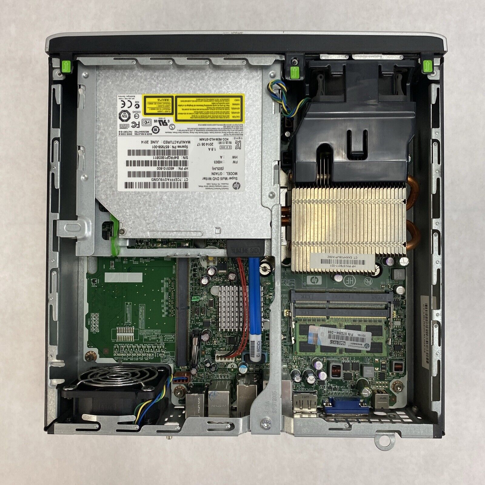 HP Compaq 8200 Elite USFF Intel Core i5-2400S 2.50GHz 8GB RAM No HDD No OS