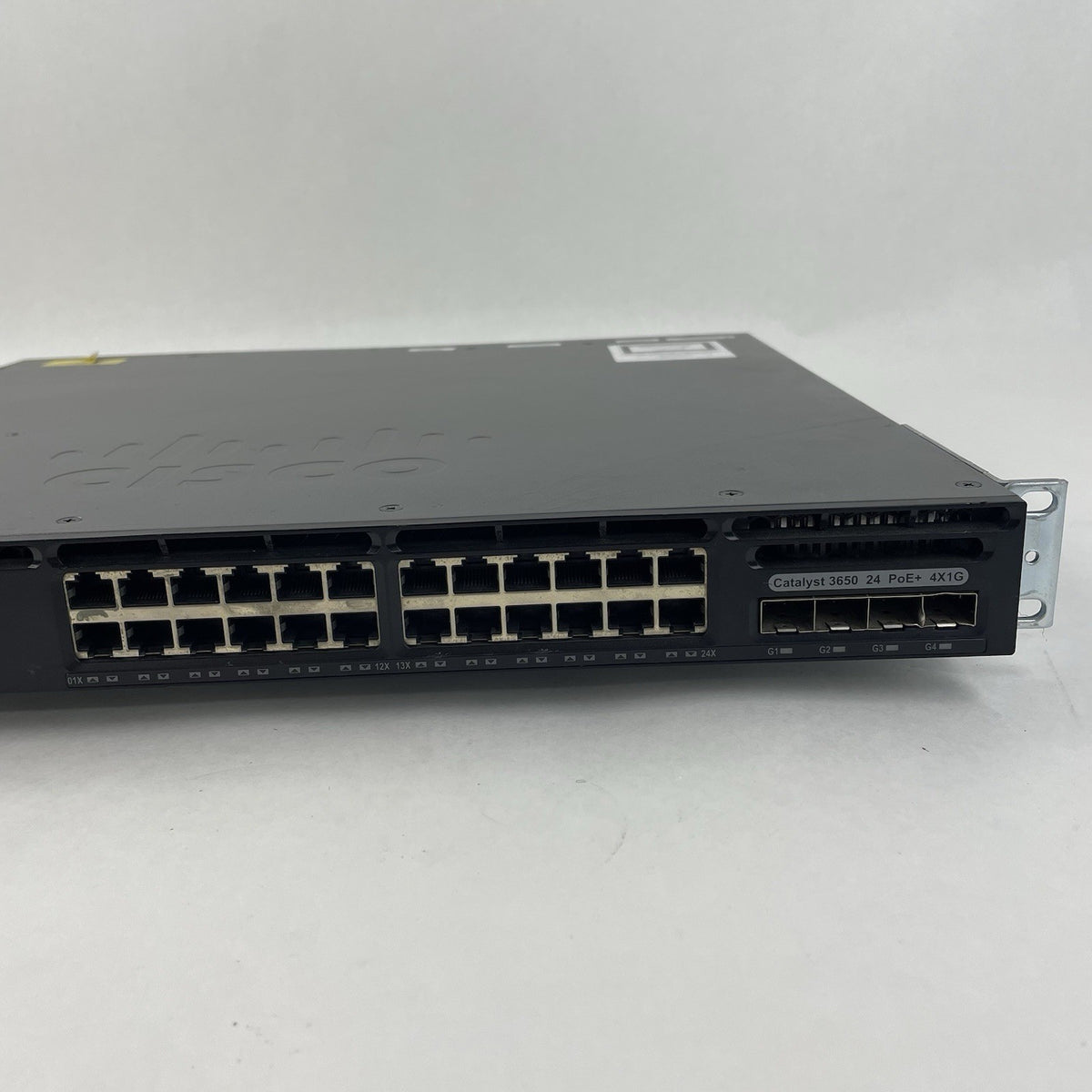 Cisco Catalyst WS-C3650-24PS-S V02 24-Port PoE+ 4x1G  1x PSU AC Tested & Reset2