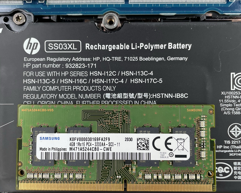 HP mt45 14" Ryzen 3 Pro 3300U 2.10 GHz 4 GB RAM No SSD/OS/AC
