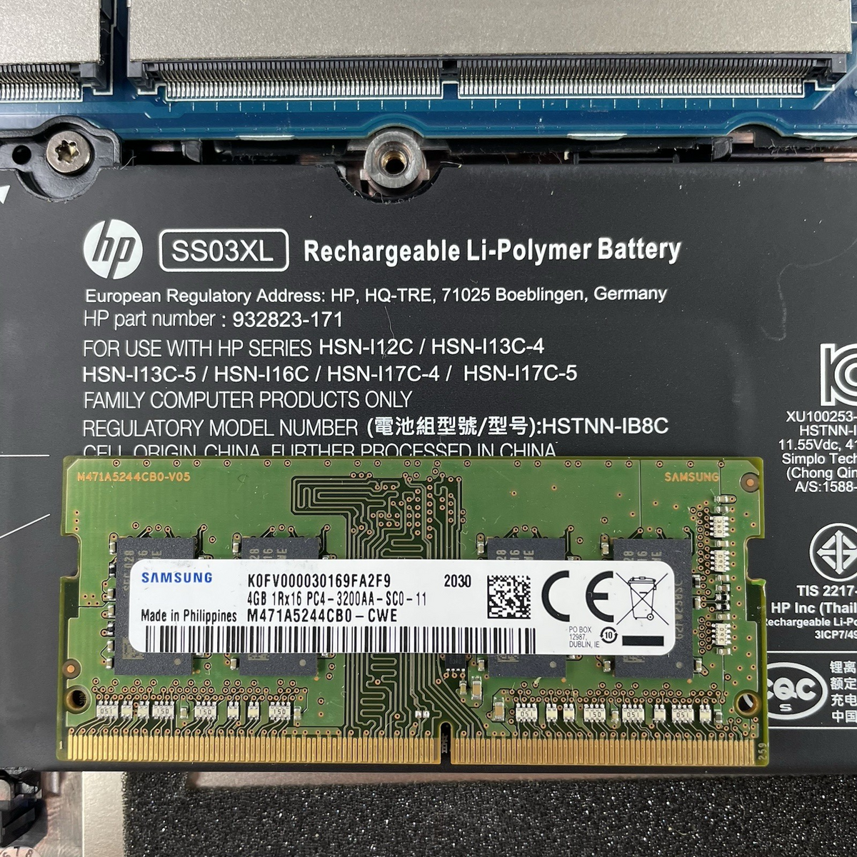 HP mt45 14" Ryzen 3 Pro 3300U 2.10 GHz 4 GB RAM No SSD/OS/AC19