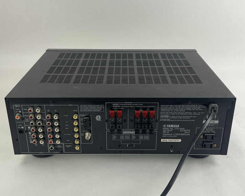 Yamaha HTR-5540 AV Receiver Tested and Working