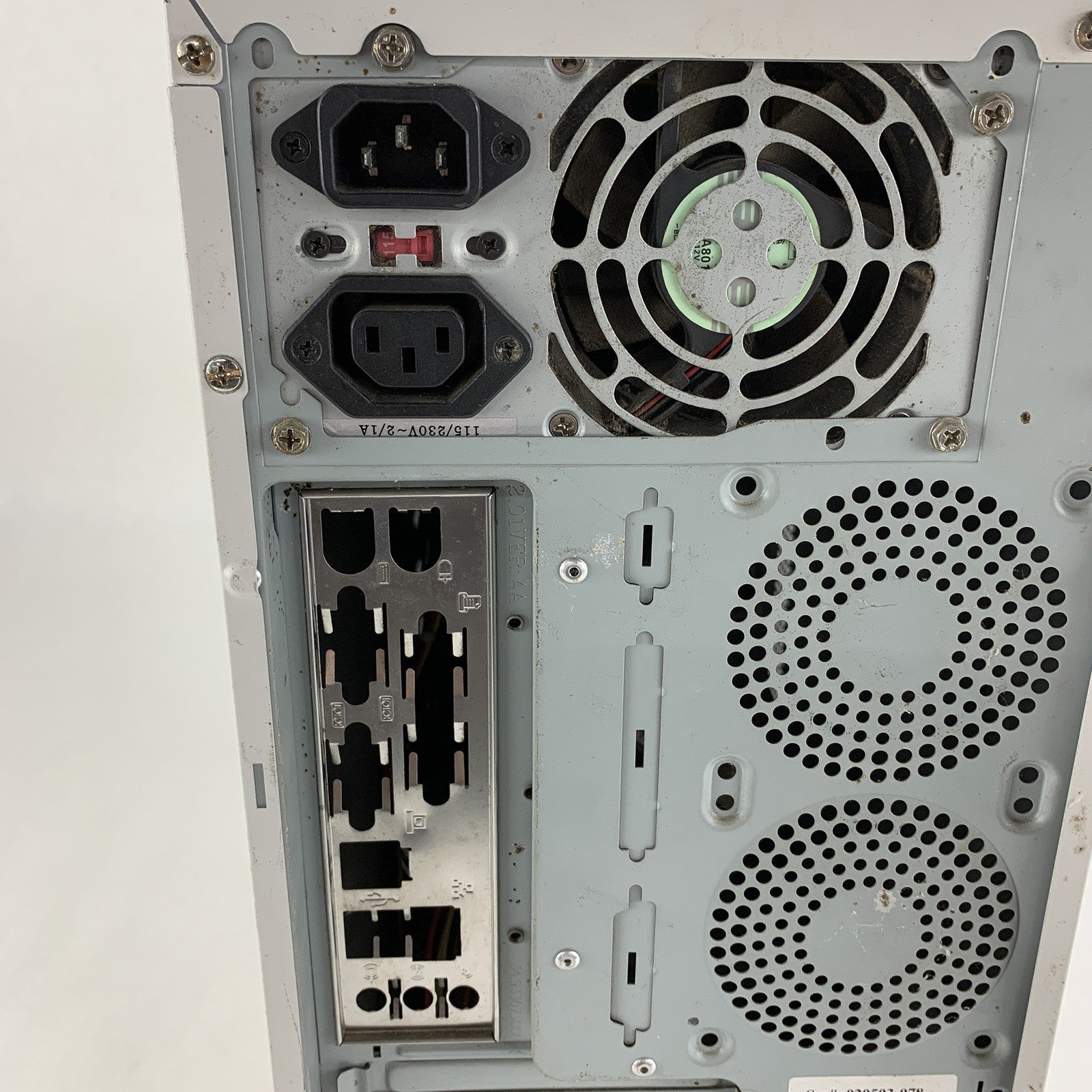 Bytewize Retro Computer Desktop Barebones Chassis w/ ATX-300GU Power Supply