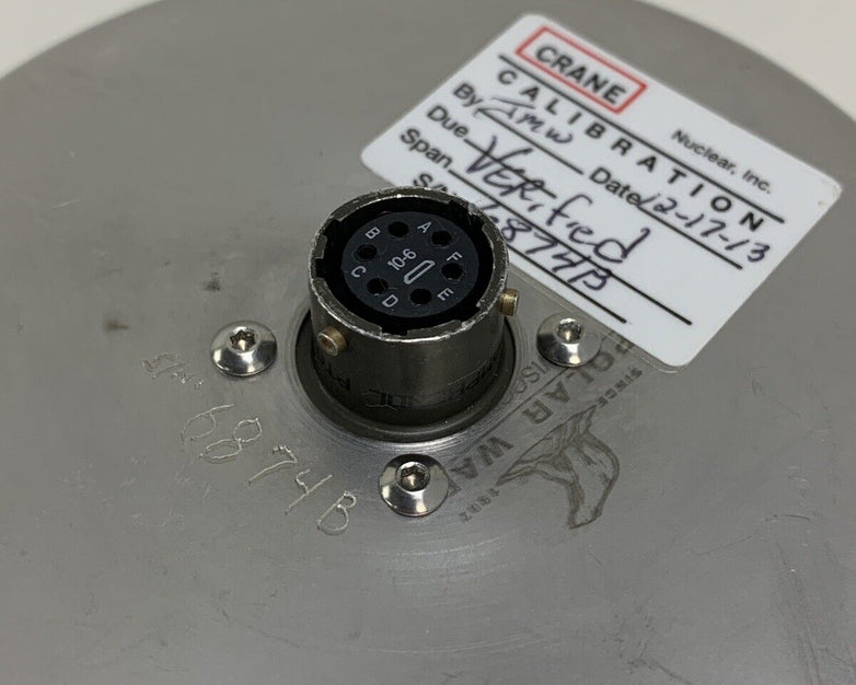 Crane Nuclear Calibration Polar Ware 200B 200 MT PT02E-10-6S Untested