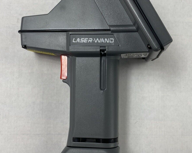 Hand Held Products Laser Wand Barcode Scanner and Cradle Untested w/ AC Adapter