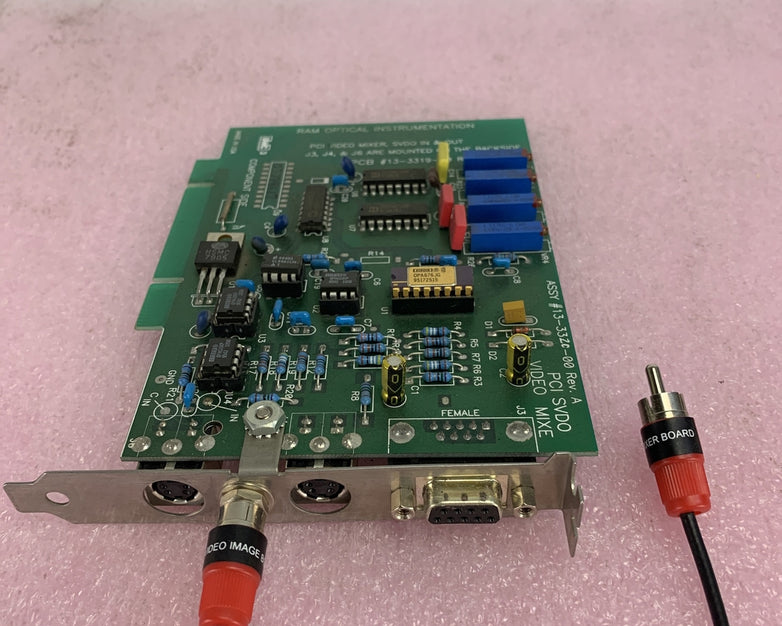 RAM Optical Instrumentation Inc 13-3319-00 PCI Video Mixer