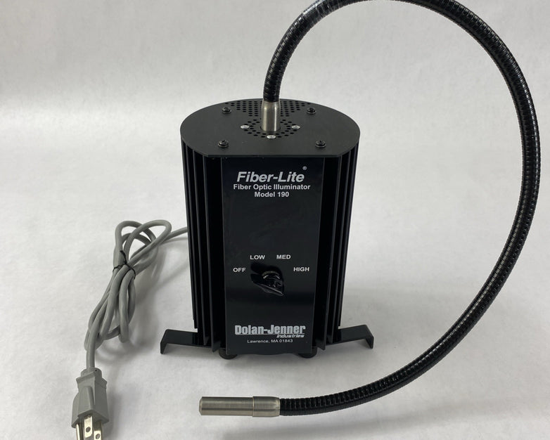 Dolan Jenner Fiber-Lite 190 Fiber Optic Illuminator w/ Gooseneck Light
