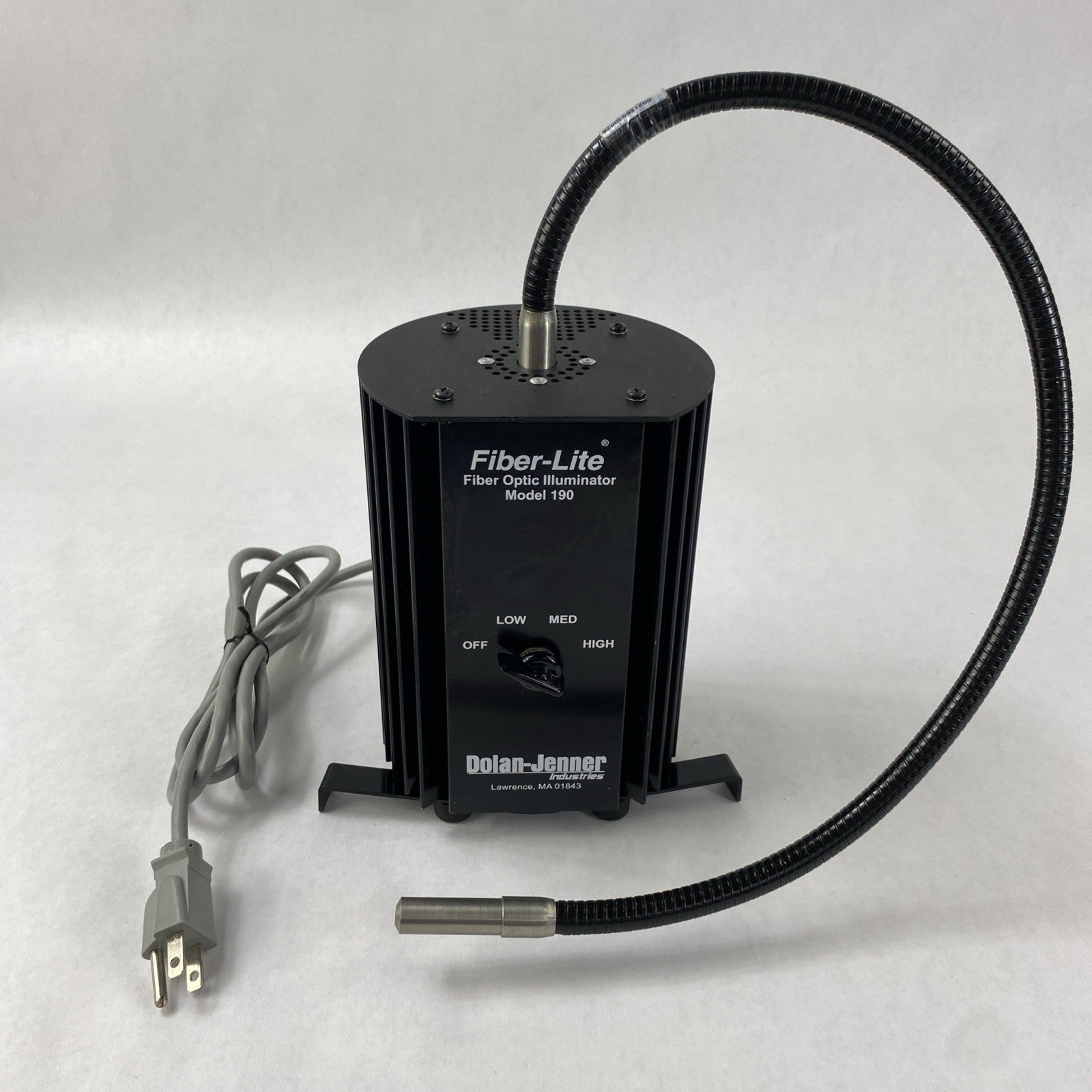 Dolan Jenner Fiber-Lite 190 Fiber Optic Illuminator w/ Gooseneck Light2