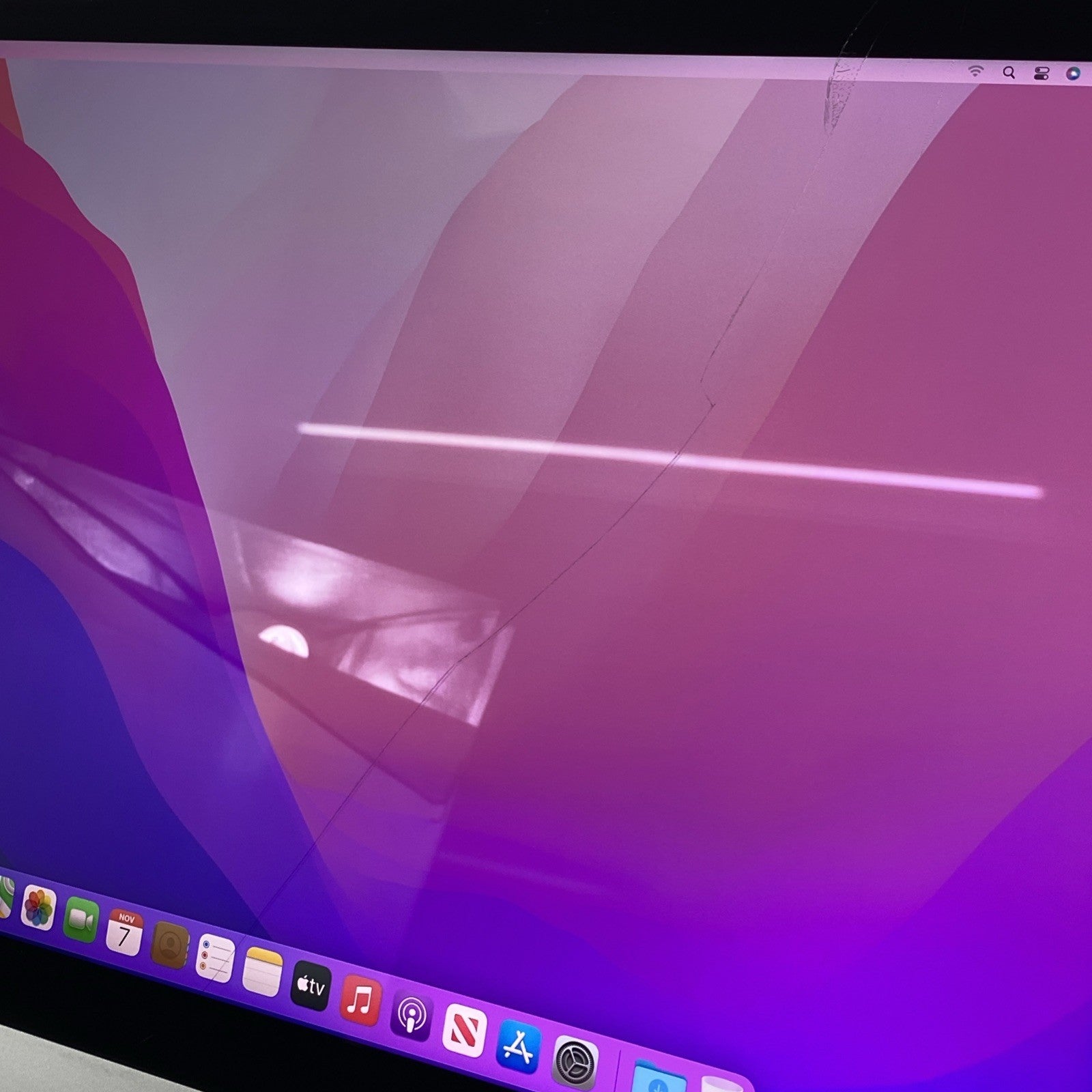 Apple A1418 iMac Retina 4k 21.5" 2015 3.1GHz i5 16GB RAM 1TB HDD Fusion -Cracked