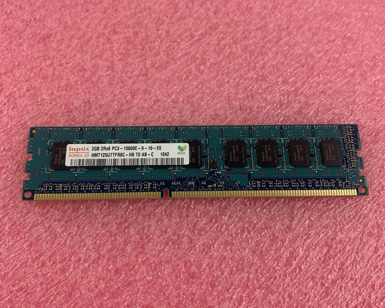 Hynix 2GB 2Rx8 DDR3 Server Memory Ram HMT125U7TFR8C-H9 T0 AB-C 1042 - Lot of 2