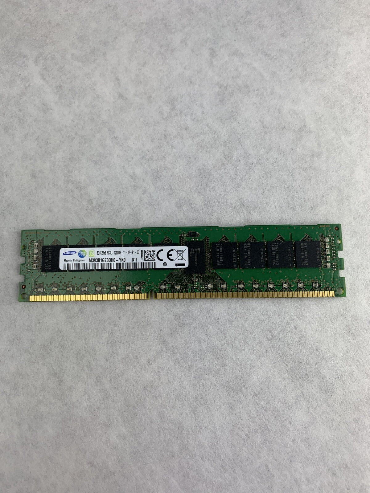 Samsung M393B1G73QH0-YK0 1411 Server Memory 8GB (Lot of 2)