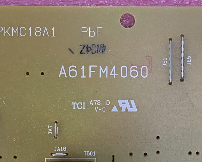 Konica Minolta A61FM4060 High Voltage Power Supply Board for C554e