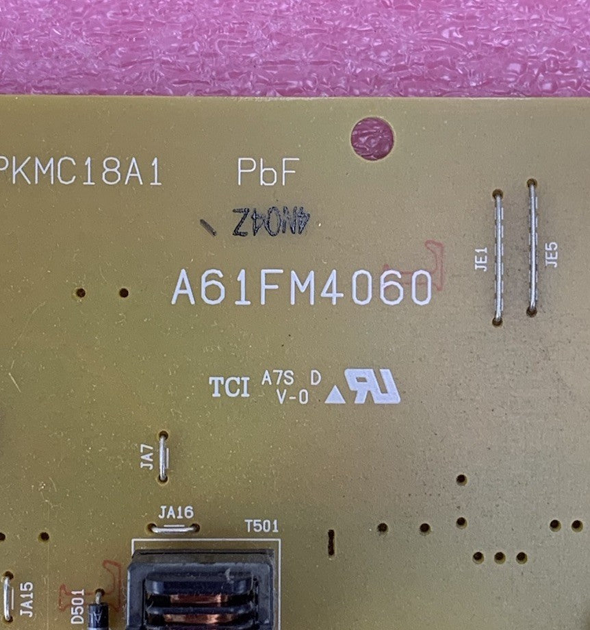 Konica Minolta A61FM4060 High Voltage Power Supply Board for C554e6