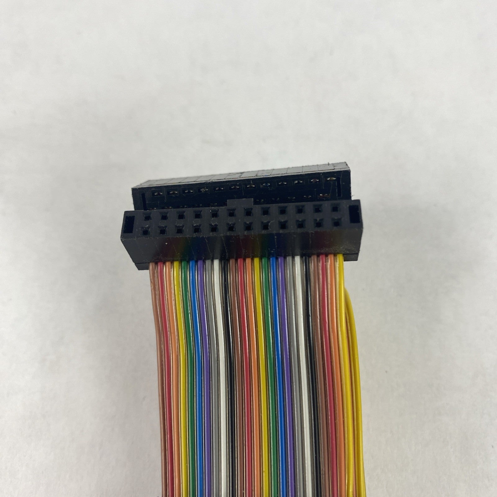 24 Pin 4ft Multi Coloured Flat Ribbon Cable Wire Lot of 53