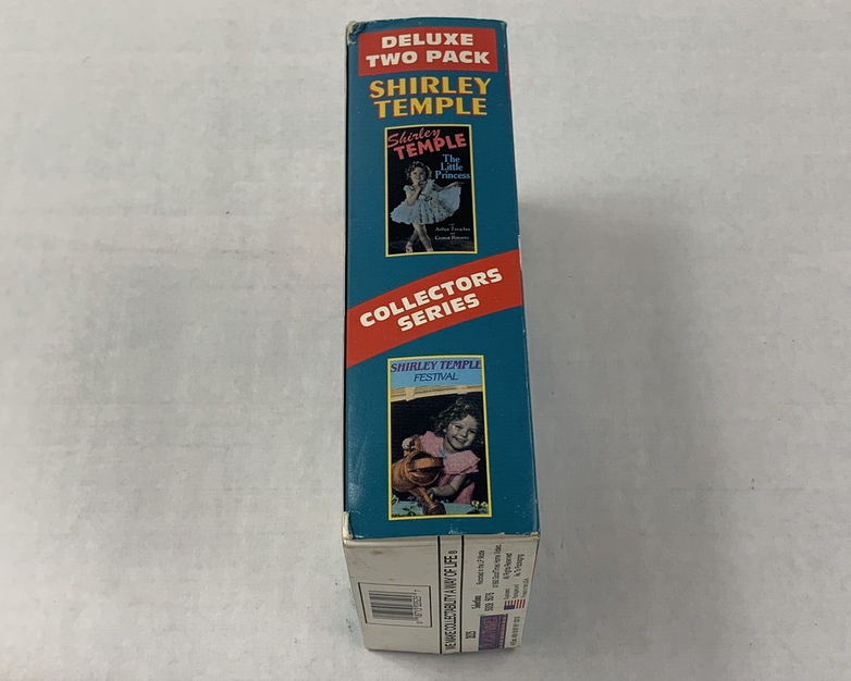 Vintage Shirley Temple In The Little Princess & Festival 2 Movie VHS Tape Set