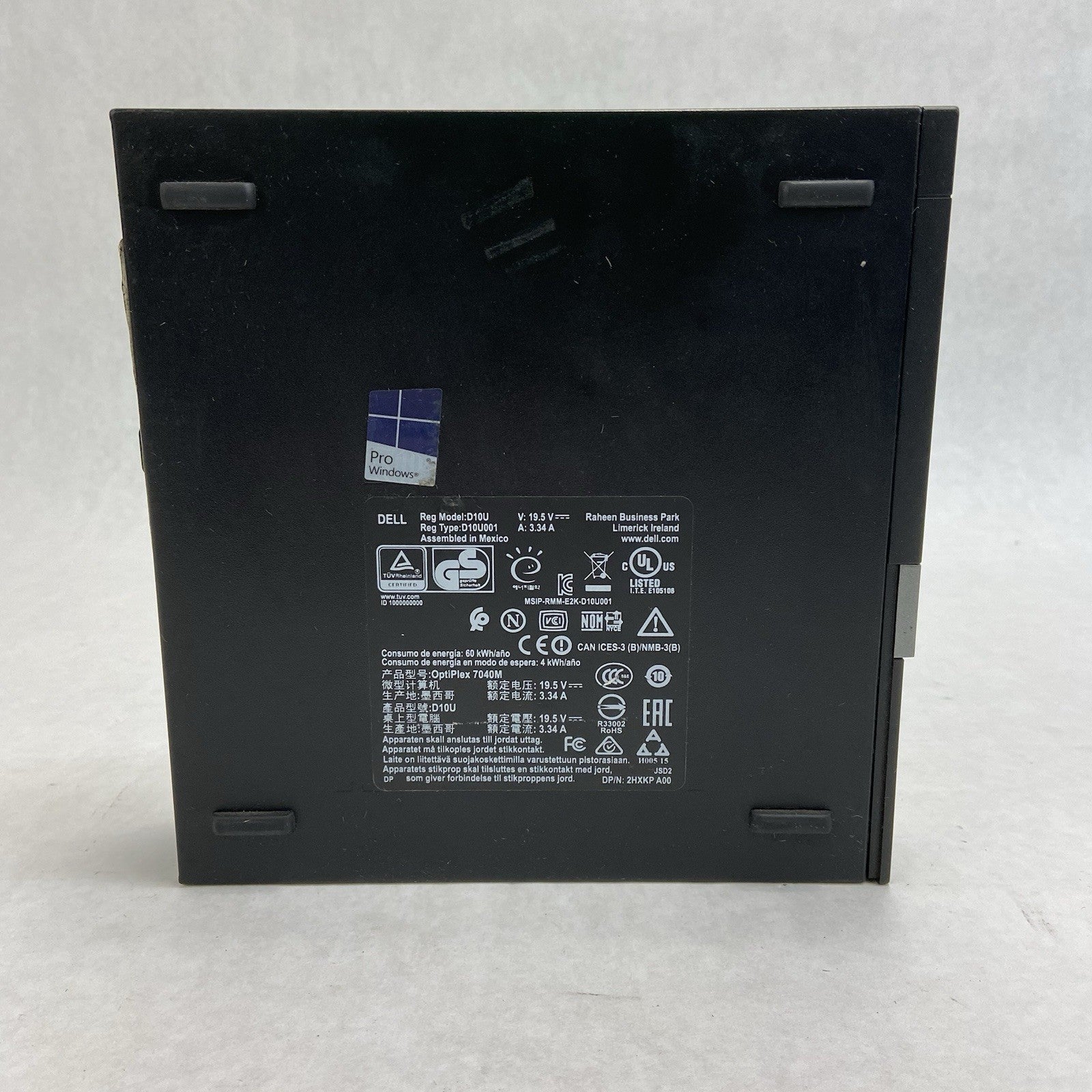 Dell Optiplex 7040 Micro Intel Core i5-6500T 2.5GHz 8GB RAM No HDDOSAC4