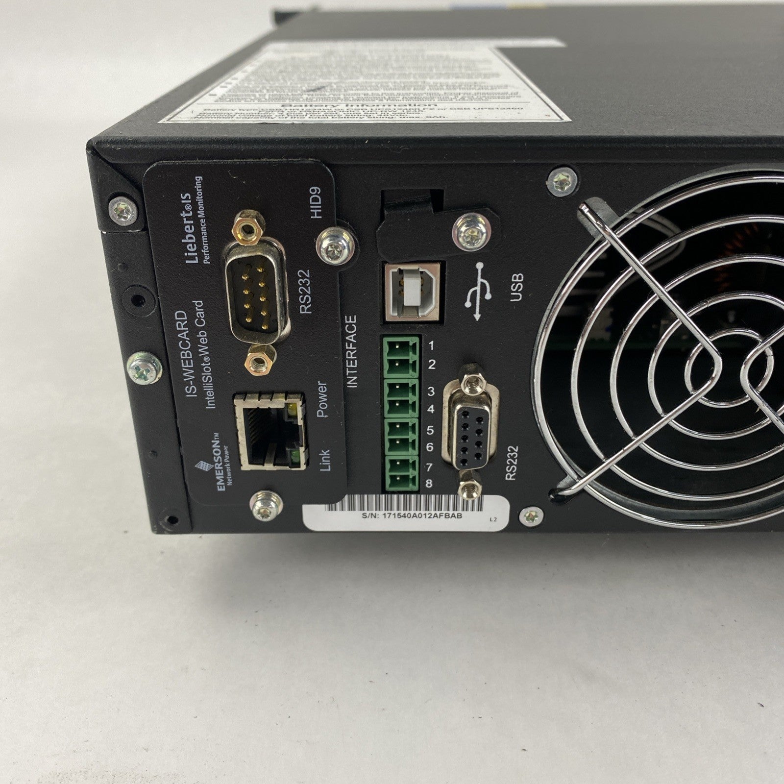 Emerson GXT4-1500RT120 Liebert GXT4 AC Power System 1500VA 120V6