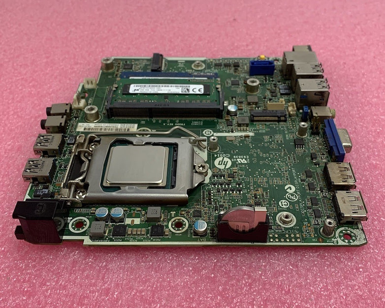 HP EliteDesk 800 G1 Micro Motherboard Intel Core i5-4590T 2GHz 8GB RAM w/ Shield