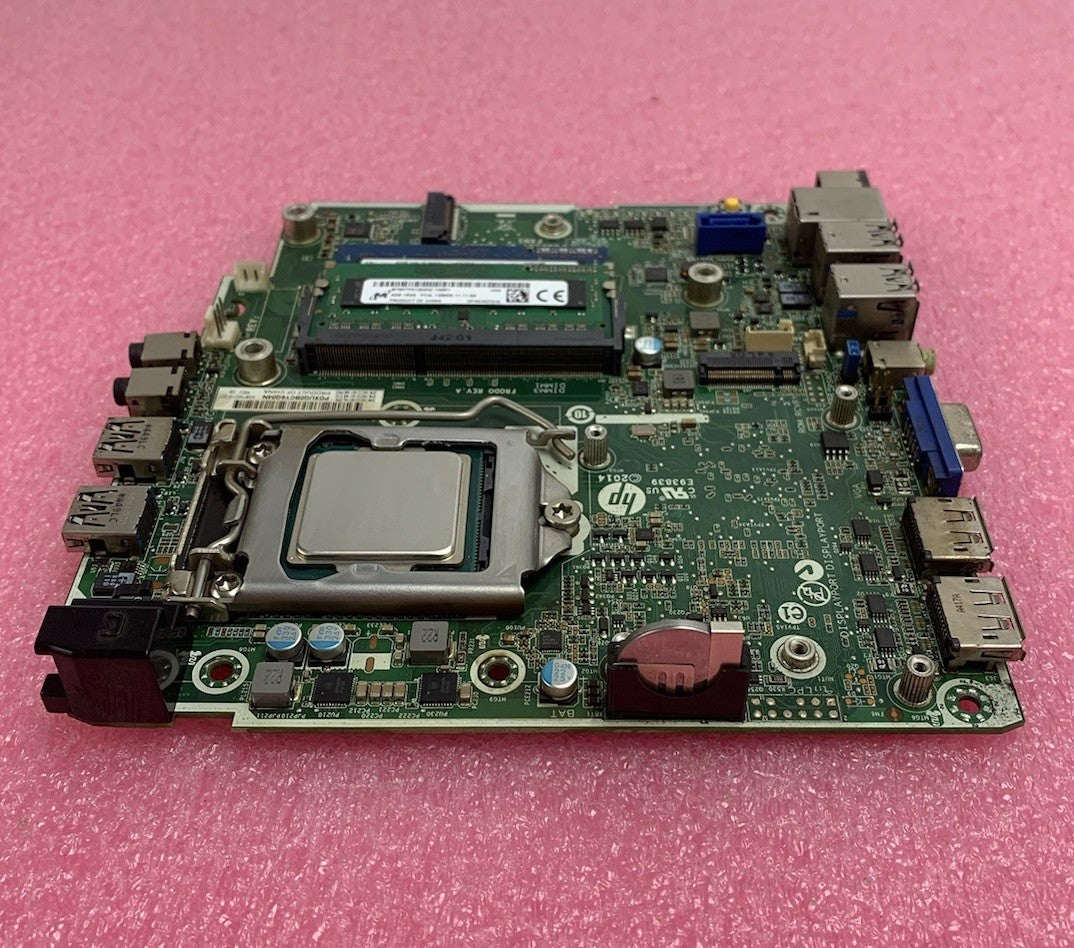 HP EliteDesk 800 G1 Micro Motherboard Intel Core i5-4590T 2GHz 8GB RAM w/ Shield