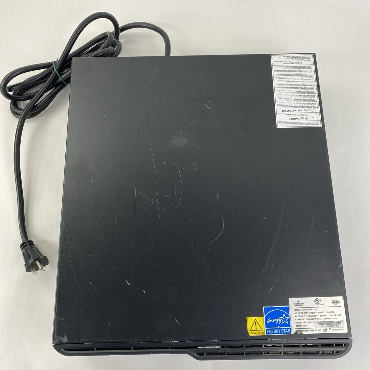 Vertiv Liebert GXT4-1500RT120 Battery Backups Tested - No Batt Ears Card4