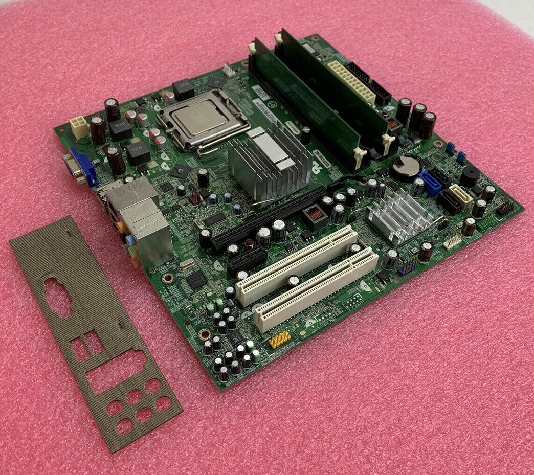 Dell 0RY007 Motherboard Intel Core 2 Duo E7200 2.53GHz 2GB RAM w/ Shield