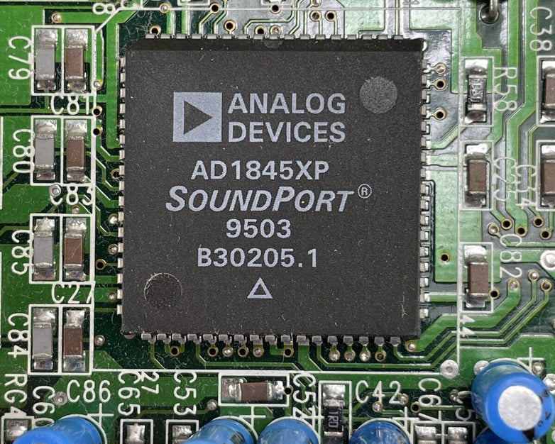 Analog Devices AD1845XP OPTI 7268VPE-A 929-0128 ISA Audio Card