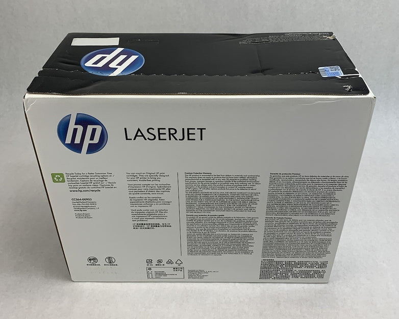 HP LaserJet 64x CC364X Black High Volume Print Cartridge Exp. May 2022