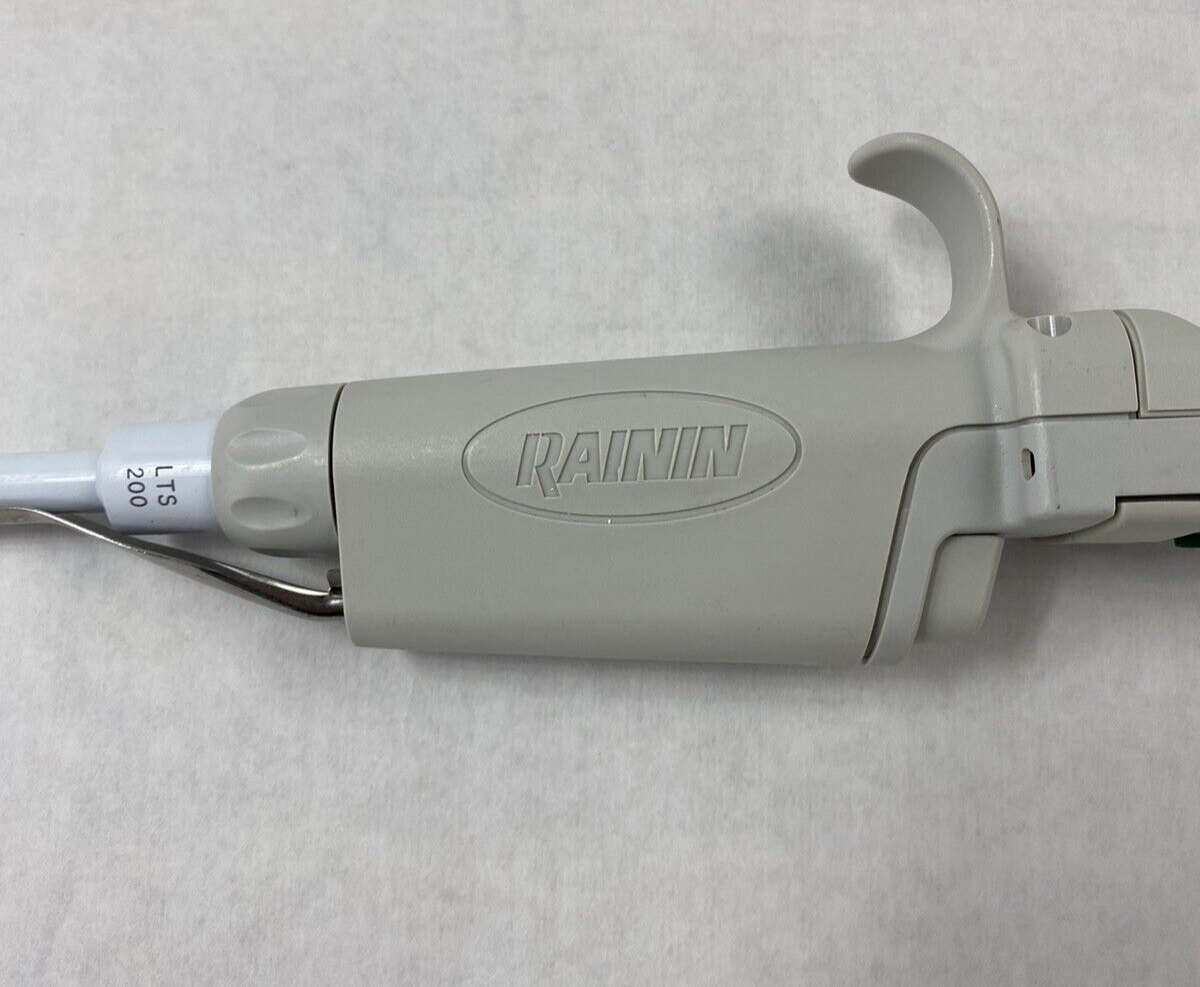 RAININ EDP3 LTS 200 20-200 uL Single Channel Electronic Pipette Untested