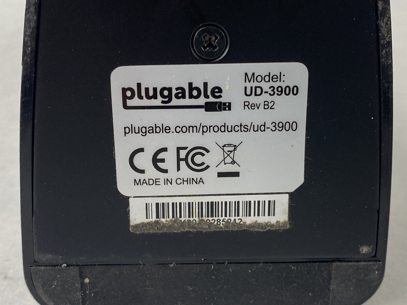 Lot of 3 Plugable UD-3900 USB 3.0 Universal Docking Station Untested