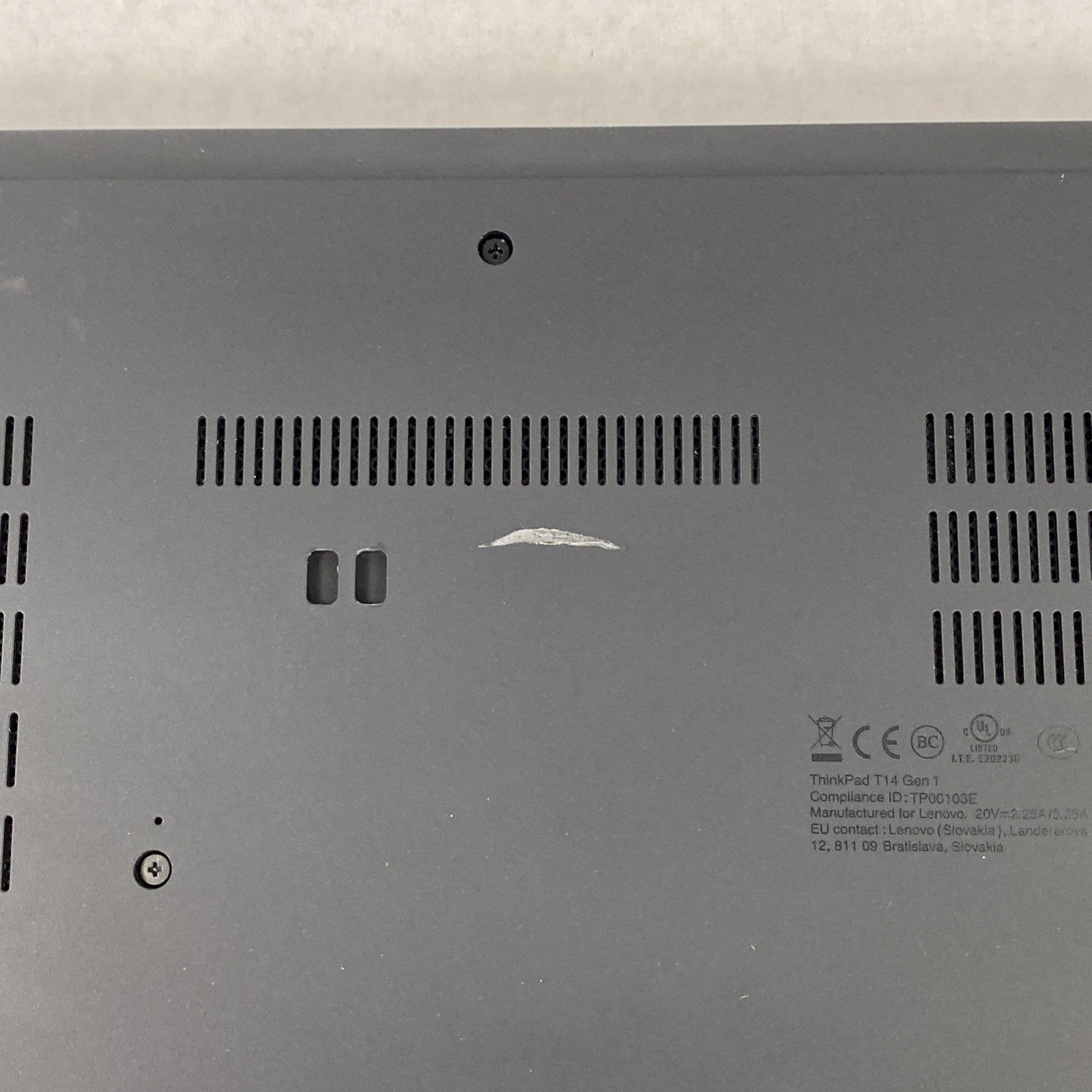 Lenovo ThinkPad T14 Gen 1 Core i5-10310U 1.70 GHz 8 GB RAM 14.0" No SSD No OS