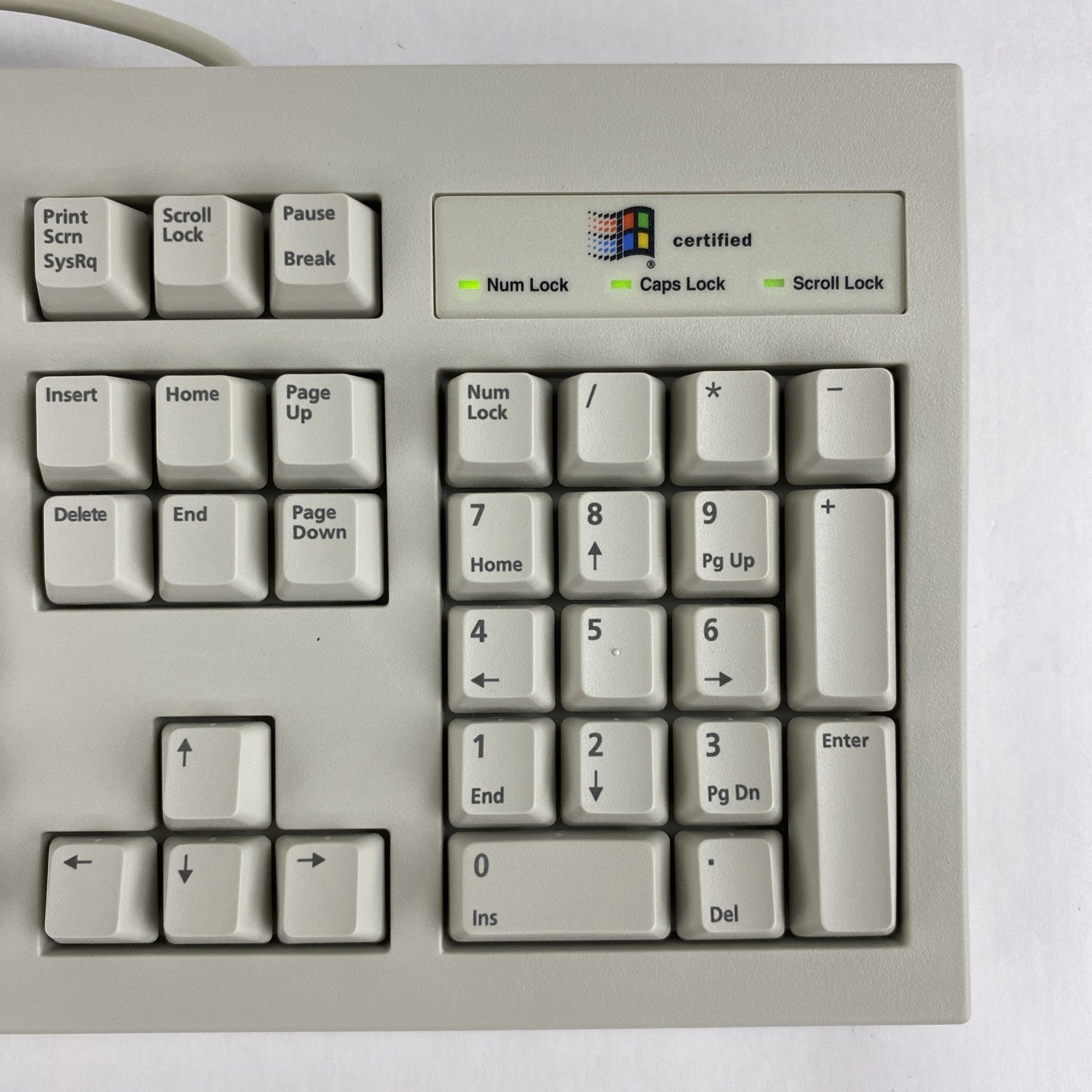 Vintage BTC 5140 Windows 95 Certified AT Membrane Keyboard - Open Box and Tested6