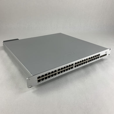 Cisco Meraki MS350-48FP-HW 48-Port PoE+ Ethernet Switch Tested Reset Port 25 Bad