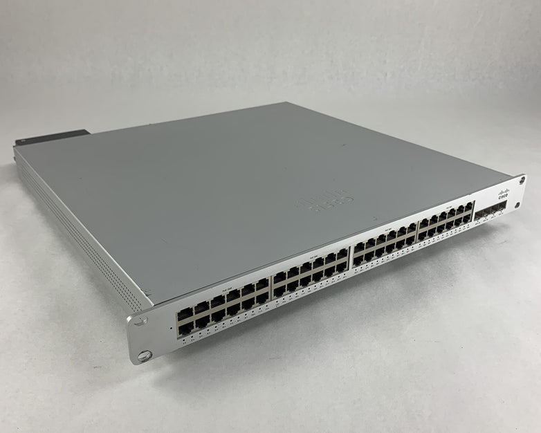 Cisco Meraki MS350-48FP-HW 48-Port PoE+ Ethernet Switch Tested Reset Port 25 Bad