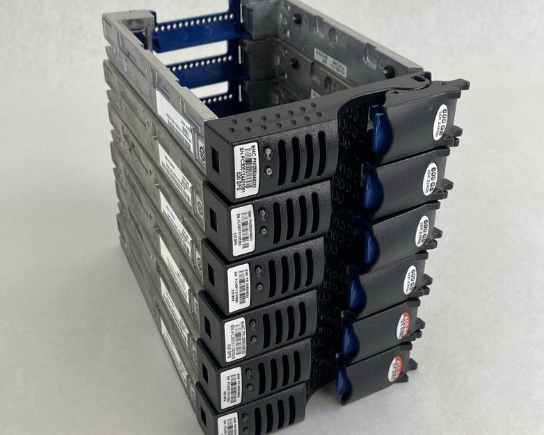 Lot of 6 EMC 005049032 / 005049033 3.5" Hard Drive Caddy Tray