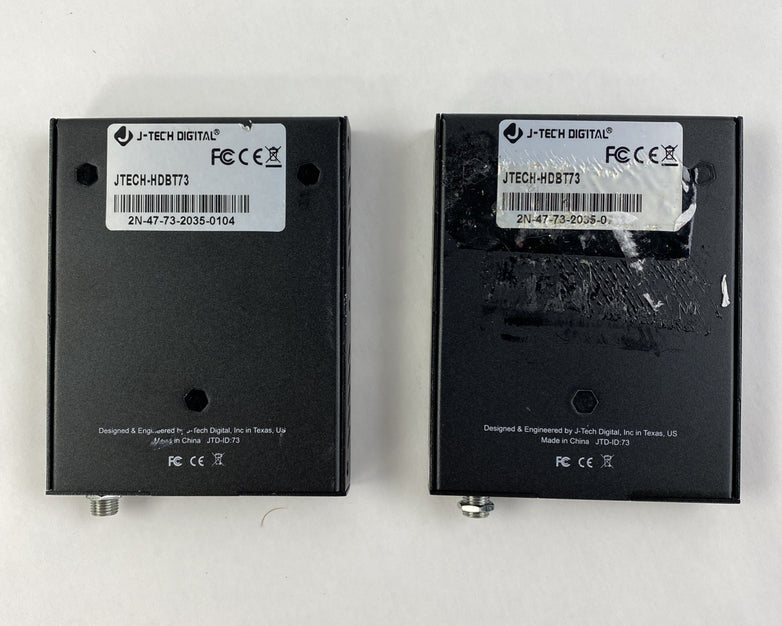 J-Tech Jtech-HDBT73 Digital HDBaseT HDMI Extender Transmitter and Receiver No AC