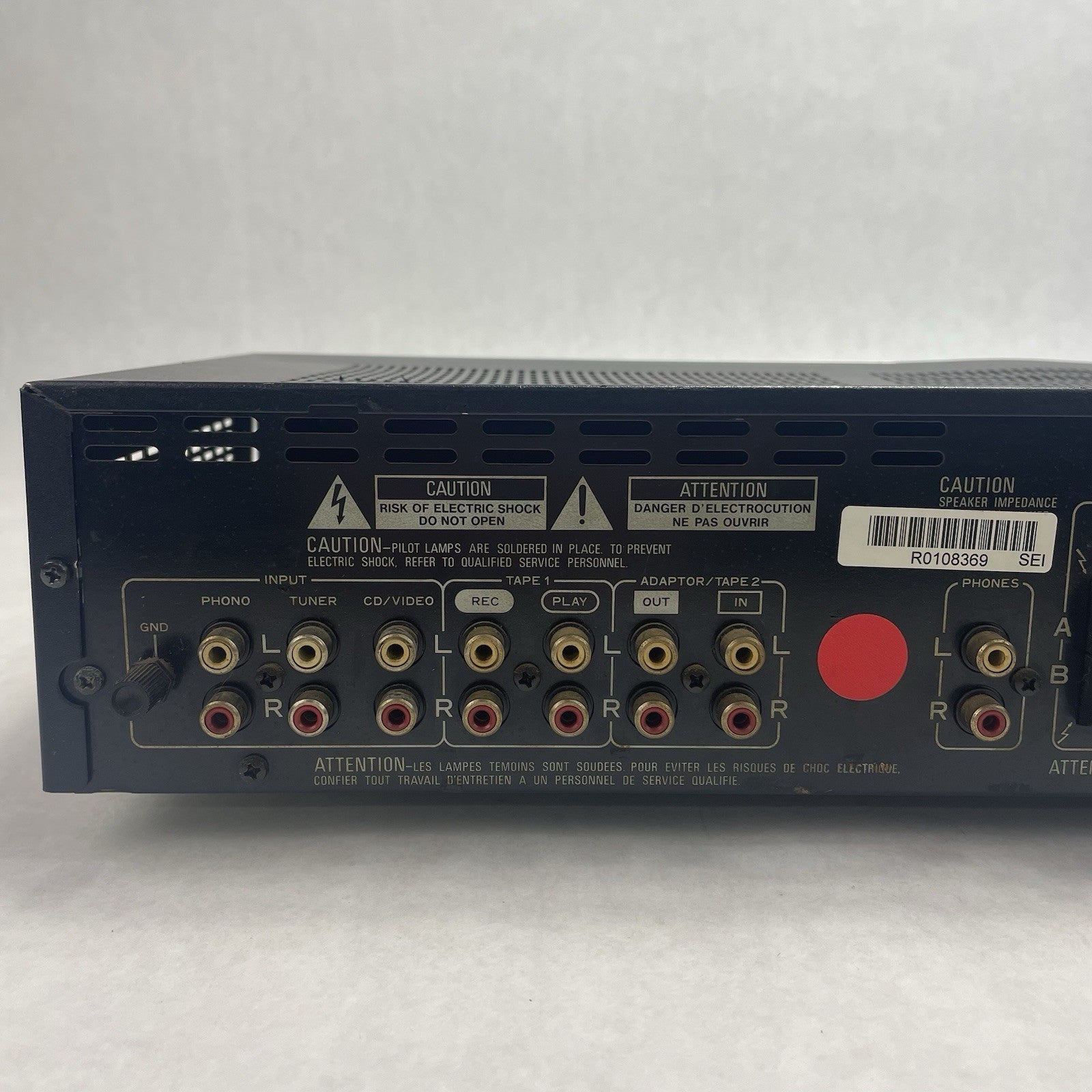 Pioneer Stereo Amplifier.  SA-550. Ser. # EL3611081S Tested Parts or Repair6