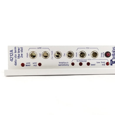 Tellabs 4212A Data Station Termination 814212A 4w Lin 2w Sta