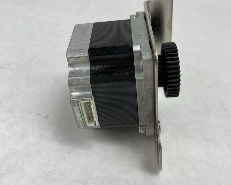 Zebra ZT230 Printer Stepper Drive Motor and Gear P/N P1043859 ZT 200 Series