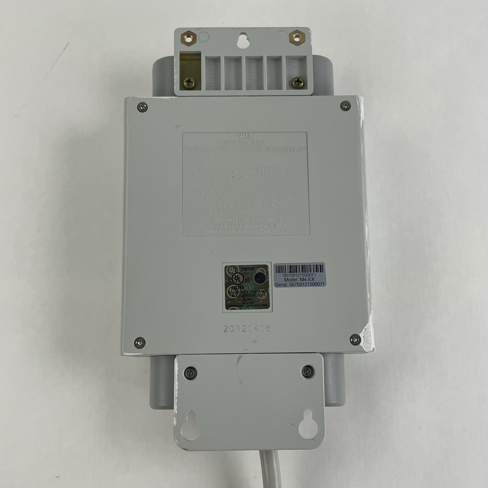 Panamax Safe Power Conditioner M4-EX 4  Power Tested6