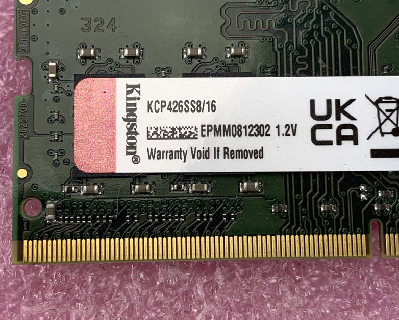 Kingston 16GB DDR4 SDRAM PC4-21300 Laptop RAM KCP426SS8/16 - Tested