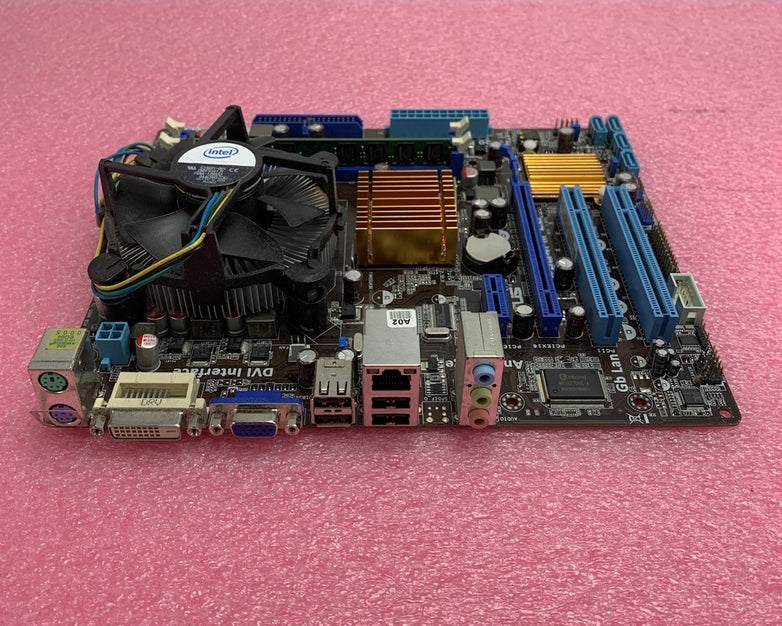 Asus P5G41-M LE Motherboard Pentium Dual-Core E6300 2.8GHz 2GB RAM w/ Shield