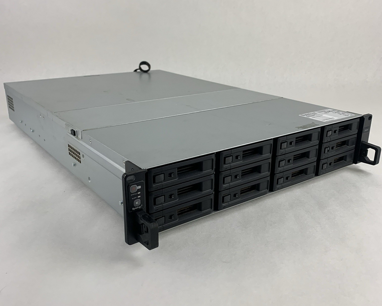 Synology SA3600 12-Bay NAS 32 GB RAM M2D20 SAS12G_CARD Tested Reset No HDD