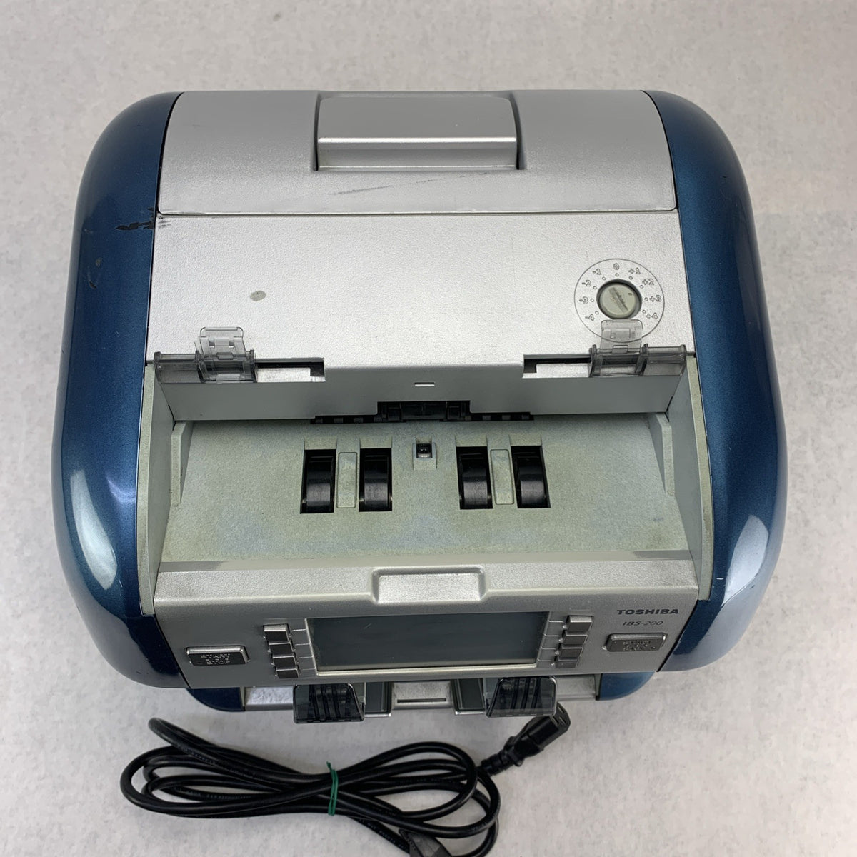Toshiba IBS-200V Currency Sorter with Power Cord - Broken Money Guides - Tested6